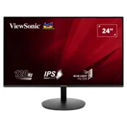 Monitor 23.8" ViewSonic VA24E1-H, Full HD VA 1920x1080, Negru