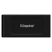 Внешний портативный SSD накопитель Kingston XS1000, 1ТБ, Черный