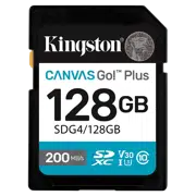 Карта памяти Kingston Canvas Go! Plus G4,128 ГБ, Black