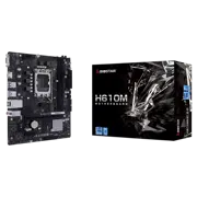 Материнская плата BIOSTAR H610MHC 2.0, Black