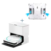 Набор HOBOT „Робот-пылесос Legee D8 + Legee LuLu + Робот для мытья окон S7 Pro”, White