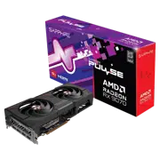 Placă video Sapphire PULSE Radeon RX 9070, Black