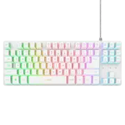 Игровая клавиатура Trust GXT 833W Thado TKL, White