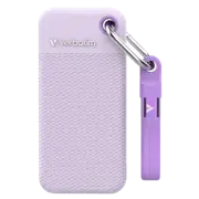 Внешний портативный SSD накопитель Verbatim Pocket, 2 ТБ, Фиолетовый/Белый