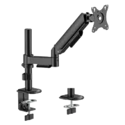 Кронштейн для 1 монитора 17" - 32" Gembird GMB-MA-DA1P-02, Черный