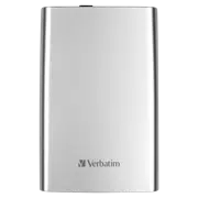 Внешний портативный жесткий диск Verbatim Store 'n' Go G1, 1 ТБ, Серебристый