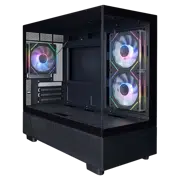 Carcasa PC 1STPLAYER Mi5 Minitower, Negru