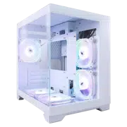 Carcasă PC 1STPLAYER MV5-TP Mid Tower, Alb