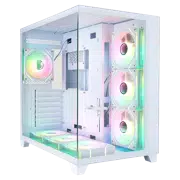 Carcasă PC 1STPLAYER MV8-TP Mid-Tower, Alb