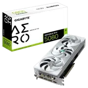 Видеокарта GIGABYTE GeForce RTX 5080 AERO OC 16G, White