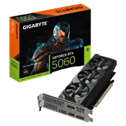 Placă video GIGABYTE GeForce RTX 5060 OC Low Profile 8G, Black