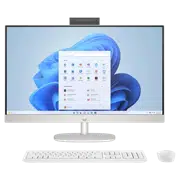 Computer All-in-One HP 27-cr1031ci, Core Ultra 7 155U, Intel Graphics, 16/512GB, Shell White