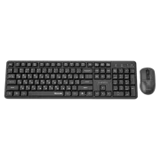 Клавиатура и мышь Gembird KBS-WMS-01-CYRL, Чёрный