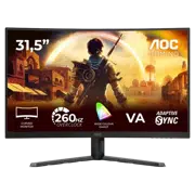 Monitor Gaming 31.5" AOC C32G42ZE, Negru