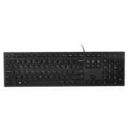 Клавиатура Dell KB216, Проводная, Черный