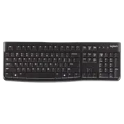 Tastatură Logitech K120, Cu fir, Negru