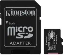 Сard de memorie Kingston microSD 256Gb Class 10 U1 + SD adapter (SDCS2/256GB)