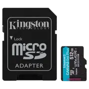 Карта памяти Kingston Canvas Go! Plus, 512Гб