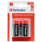 Verbatim Alcaline Battery C, 2pcs