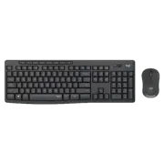 Tastatura & Mouse Logitech MK295, Fara fir, Negru