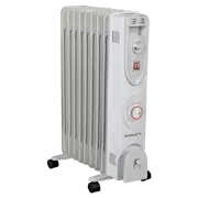 Calorifer electric cu ulei Kraft KF-ORC459TSW, White
