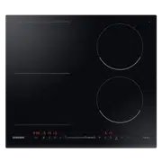 Plită incorporabilă cu inducție Samsung NZ64R3747BK/WT, Negru