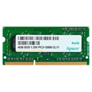 Оперативная память Apacer AS04GFA60CATBGJ, DDR3 SDRAM, 1600 МГц, 4ГБ