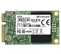 .mSATA SSD 256GB Transcend "TS256GMSA230S" [R/W:550/400MB/s, 55/70K IOPS, SM2258H, 3D TLC]