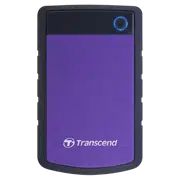 Внешний портативный жесткий диск Transcend StoreJet 25H3P, 1 ТБ, Purple