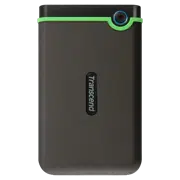 Внешний портативный жесткий диск Transcend StoreJet 25M3C, 2 ТБ, Iron Gray