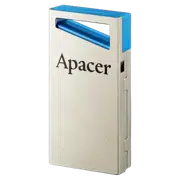 Флеш-накопитель Apacer AH155, 128Гб, Silver/Blue