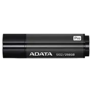 Флеш-накопитель Adata S102 Pro, 256Гб, Titanium-Gray
