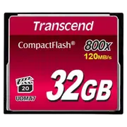 Карта памяти Transcend CompactFlash 800, 32 ГБ, Black