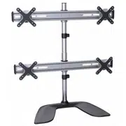 Table/desk stand for 4 monitors Reflecta PLANO Desk 23-1010Q, 13"-23 ", 75x75, 100x100, 8kg/bracket.