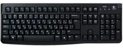 Keyboard & Mouse Logitech MK120, Thin profile, Spill-resistant, Quiet typing, Black, USB