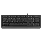 Tastatură A4Tech FK10, Cu fir, Black/Grey