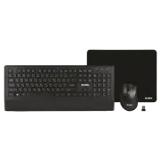 Клавиатура, мышь и коврик для мыши SVEN KB-C3800W, Black