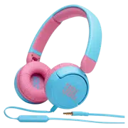 Căști JBL JR310, Cu fir, Albastru