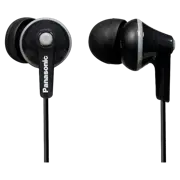 Наушники Panasonic RP-HJE125E, Проводные, Черный