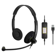 Наушники EPOS SC 60 USB, Проводные, Черный