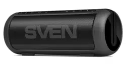 Speakers SVEN "PS-250BL" 10w, Black, Bluetooth, microSD, FM, AUX, Mic, power: 2200mA, USB, DC 5V