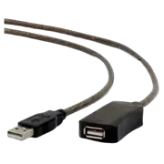 Cablu Cablexpert UAE-01-5M, USB-A to USB-A, 5 m, Negru