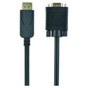 Cablu Video Cablexpert CCP-DPM-VGAM-6, DisplayPort to VGA, 1.8 m, Negru