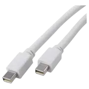 Видеокабель APC Electronic AP531037, Mini DisplayPort to Mini DisplayPort, 0.45 м, Белый