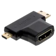 Adaptor APC Electronic APC-101310, HDMI to mini HDMI, Negru