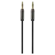 Аудио кабель Cablexpert CCAP-444-0.75M, 3.5 мм, 0.75 м, Черный