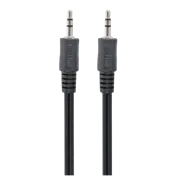 Cablu audio Cablexpert CCA-404-5M, 3.5 mm, 5 m, Negru