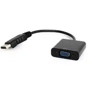 Adaptor Video Cablexpert AB-DPM-VGAF-02, DisplayPort (M) - VGA D-Sub, 0,15m, Negru