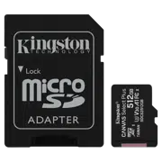 Карта памяти Kingston Canvas Select Plus, 512 ГБ, Black