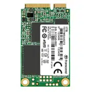 .mSATA SSD 1.0TB Transcend "TS1TMSA452T2" [R/W:560/520MB/s, 95K IOPS, SM2258, 3K P/E cycles, 3D TLC]